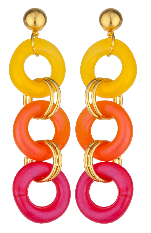 Women’s onyx earrings-SUPER FRUIT EARRINGS