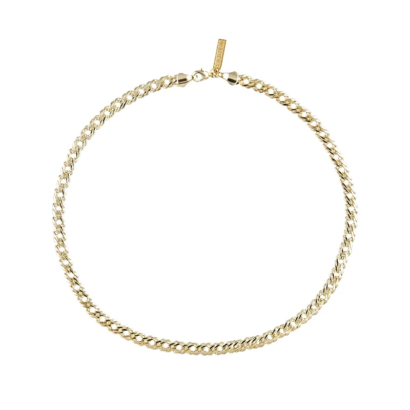 Women’s pearl and diamond necklace-Tucker Chain