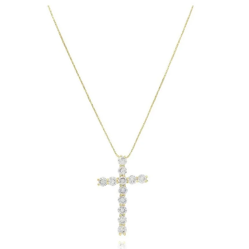 Women’s friendship necklace-Faith Cross Pendant