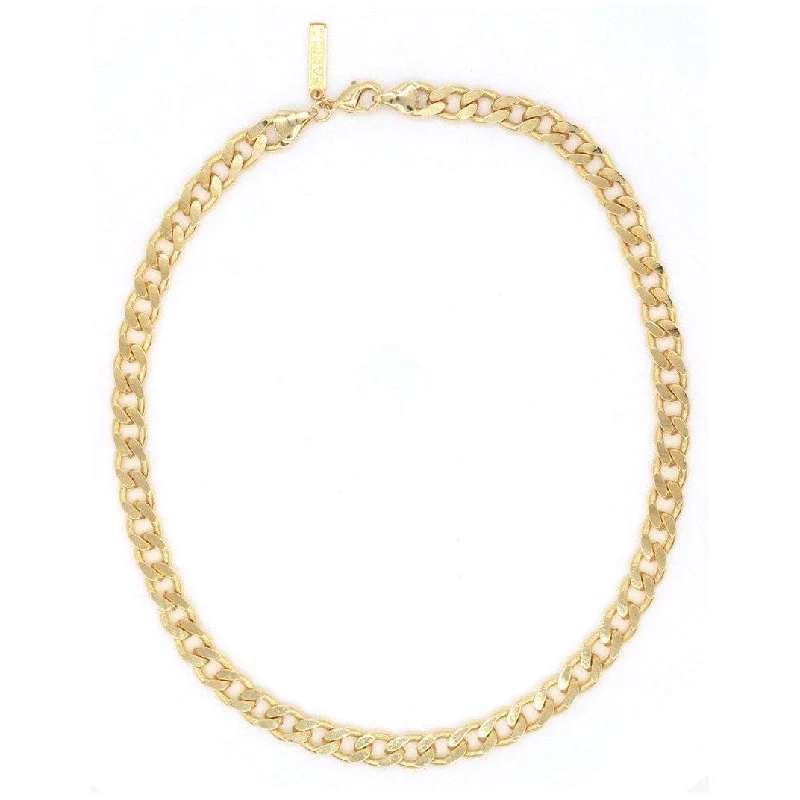 Women’s bridal necklace-Leila Cuban Link Choker