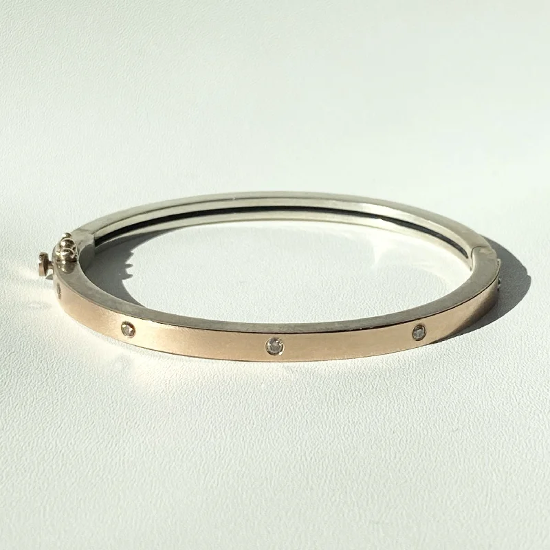 Women’s tennis bangle-Rene Escobar | Olly 4mm Bangle