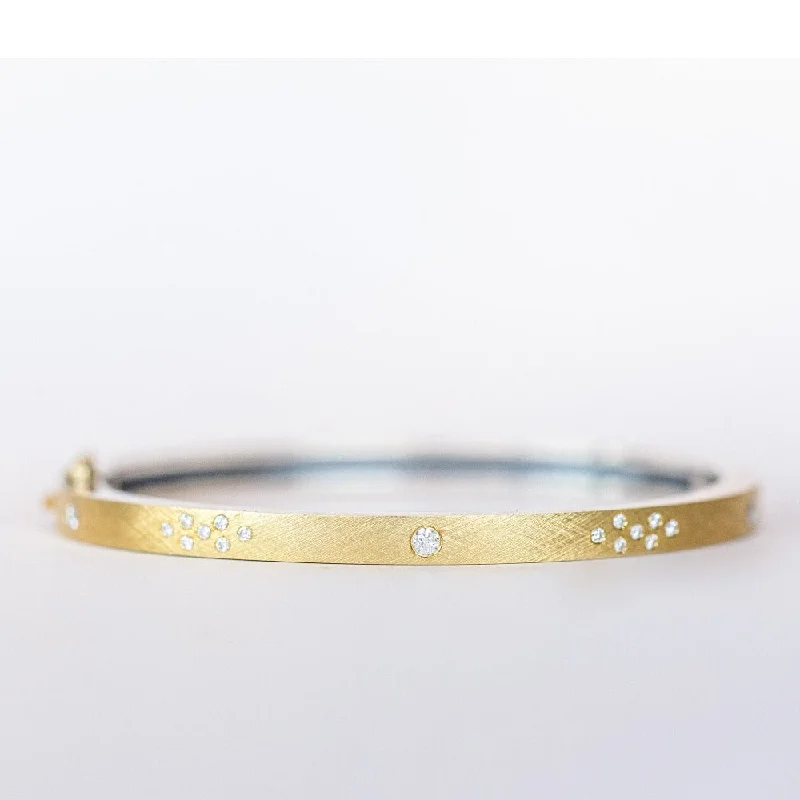 Women’s multi-colored bracelet-Rene Escobar | Aria 4mm Bangle