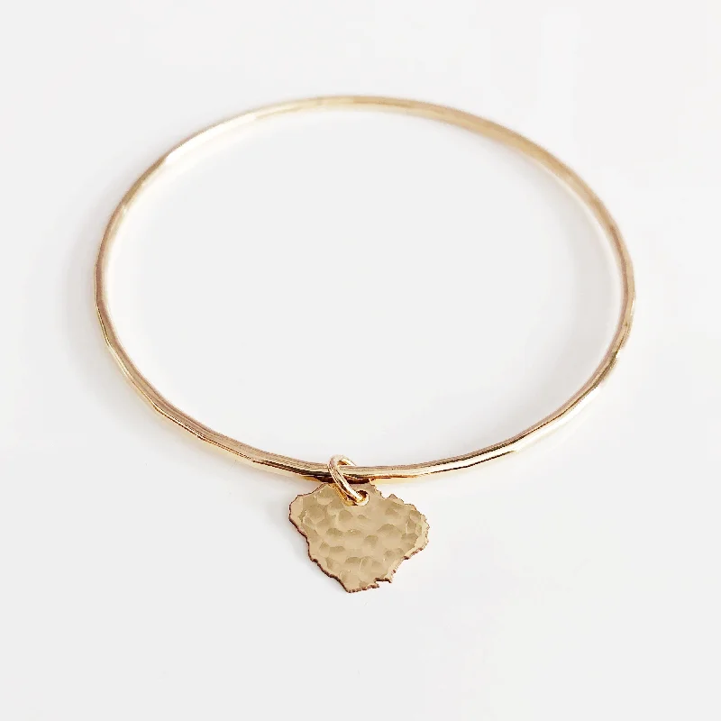 Women’s men’s bracelet-Kauai charm bangle (B372)