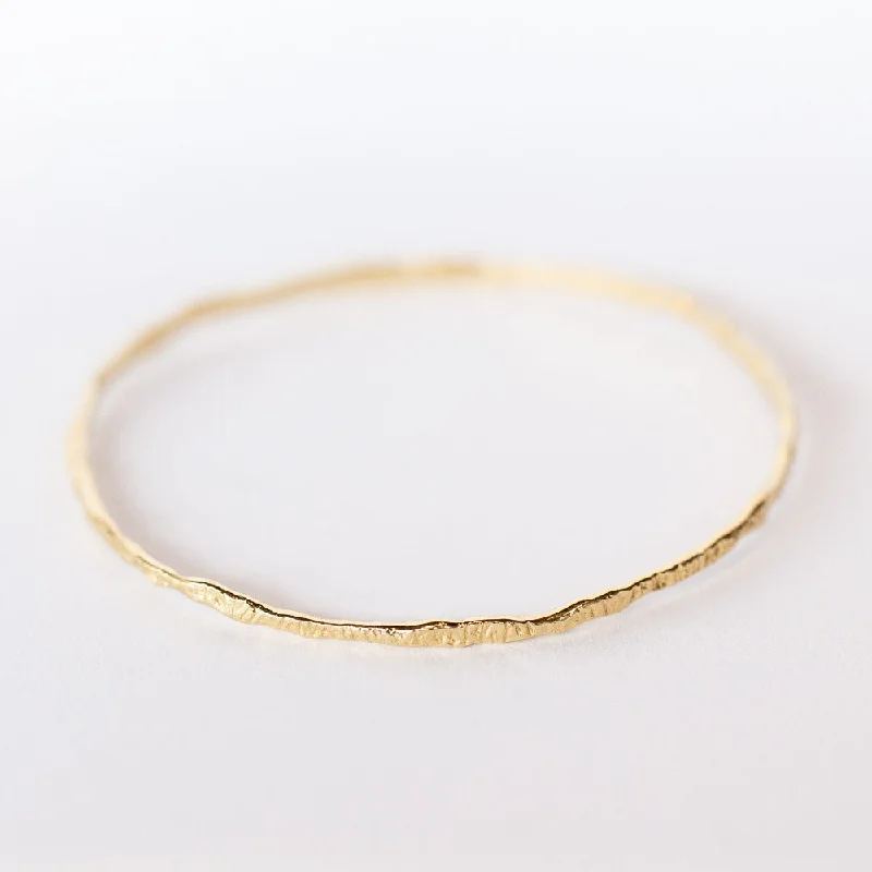 Women’s minimalist bangle-Communion by Joy | Guardian Circle of Protection Bangle