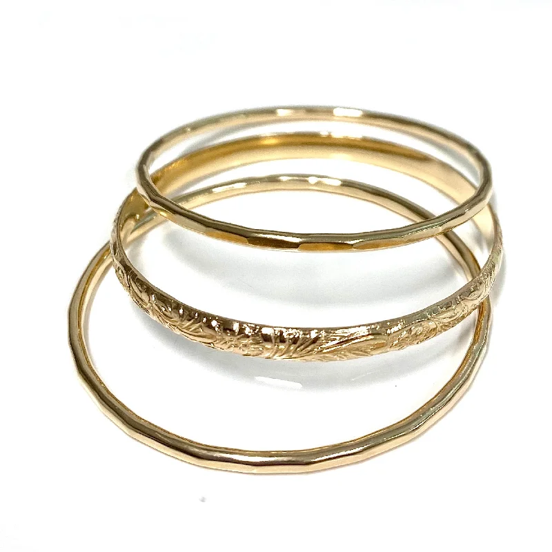 Women’s cuff bracelet-MOANI bangles set - Baby bangles (B461)