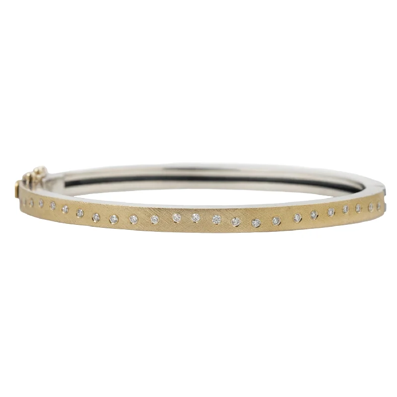 Women’s adjustable bangle set-Rene Gold Bangle