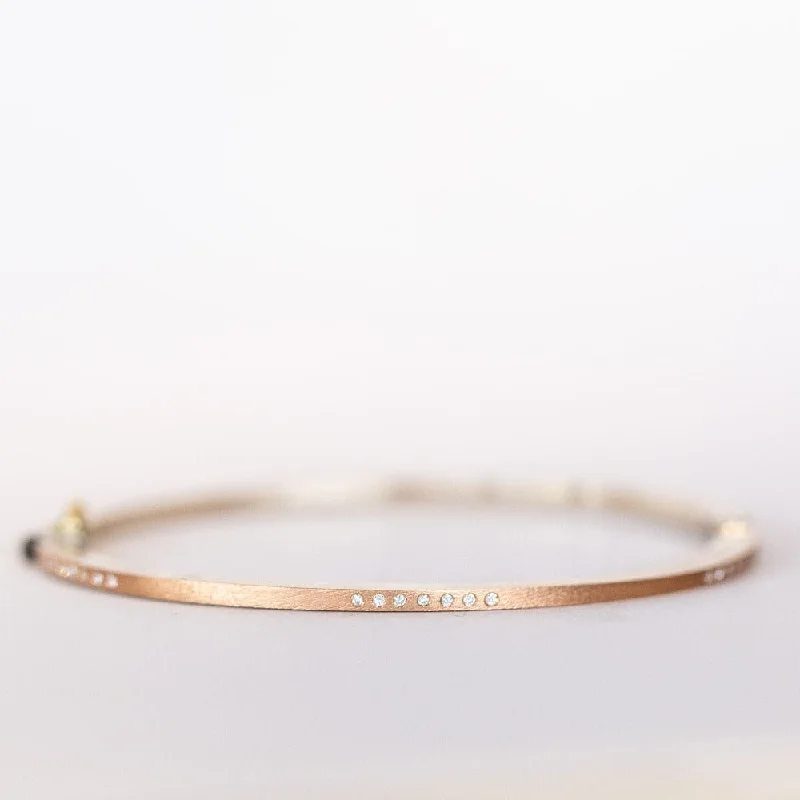 Women’s gold tennis bracelet-Rene Escobar | Twenty One 1.8mm Bangle