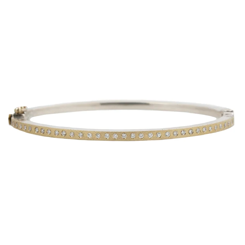 Women’s boho bangles-Adam Gold and Silver Bangle