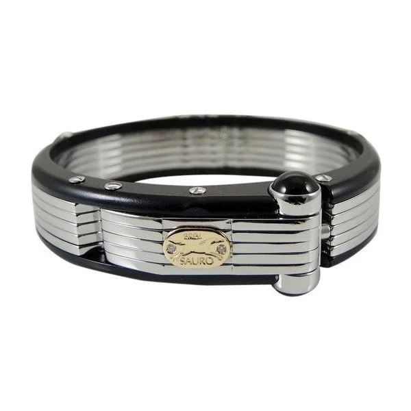 Women’s stackable bangles-Men's Stainless Steel, Gold, Diamond Bangle