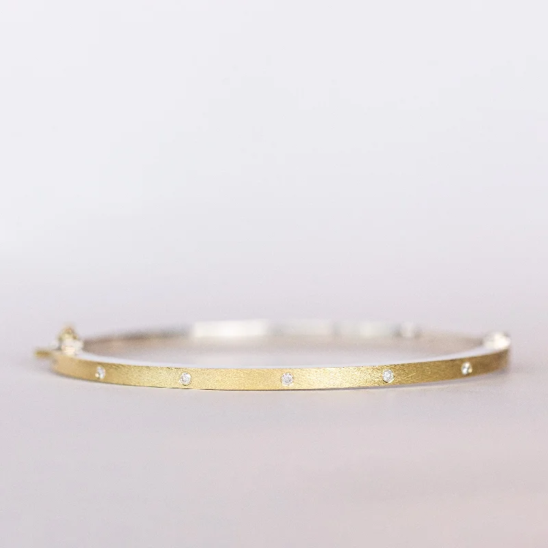 Women’s trendy bracelet-Rene Escobar | Orly 2.5mm Bangle