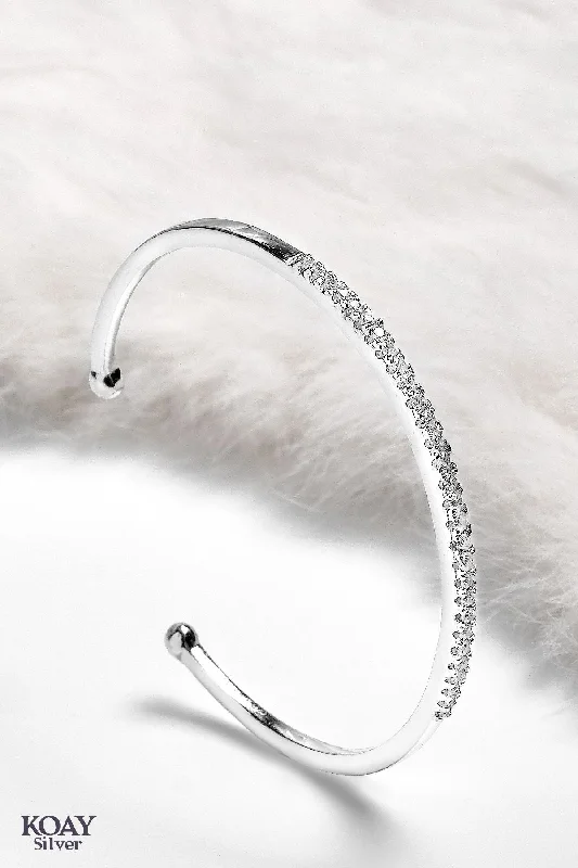 Women’s beaded bangle-Zircon Bangle (03)