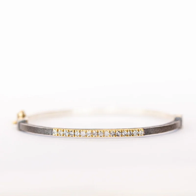 Women’s cuff bangles-Rene Escobar | Zoe 2.5mm Bangle