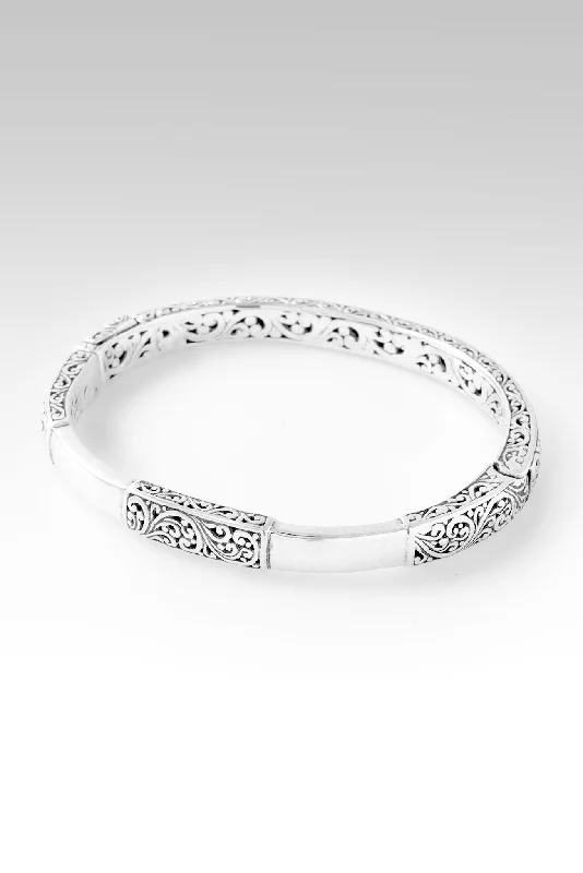 Women’s diamond bracelet-Renewed Hope Bangle™ in Tree of Life